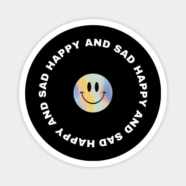 Happy and Sad Magnet by Kenz & Ko